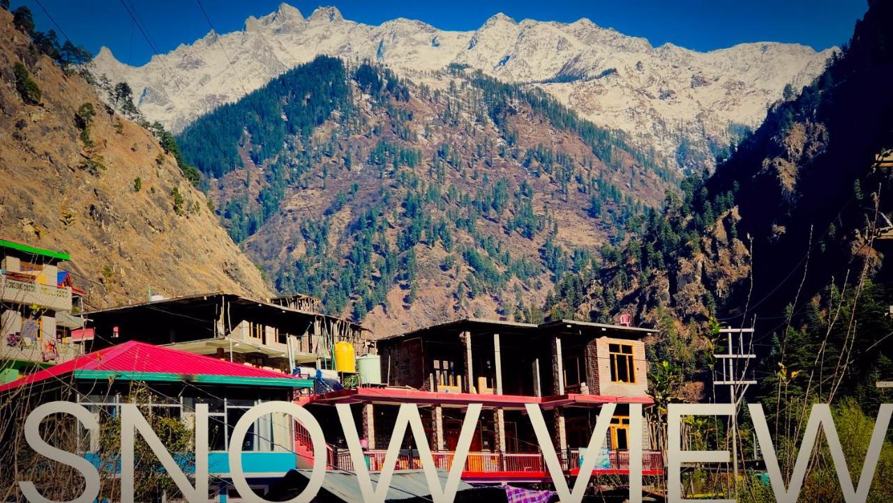 Snow View Guest House Kasol Exterior foto