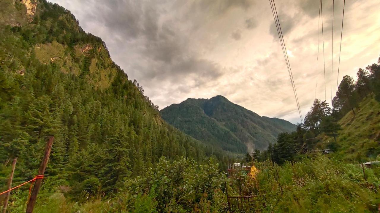 Snow View Guest House Kasol Exterior foto