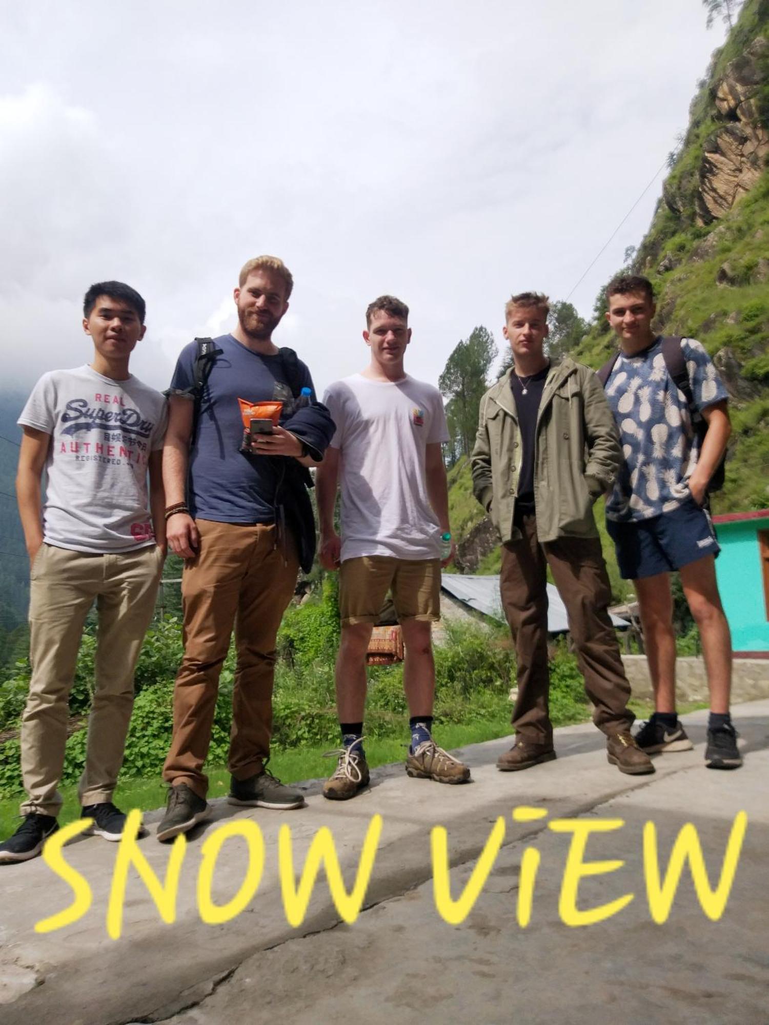 Snow View Guest House Kasol Exterior foto
